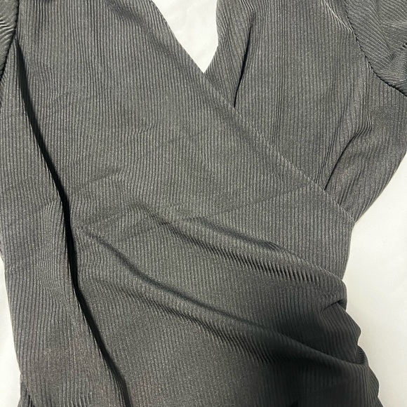 Shein ribbed rouched body suit - Picture 3 of 4